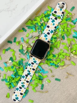 St. Patrick's Scene Printed Silicone Smart Watch Band