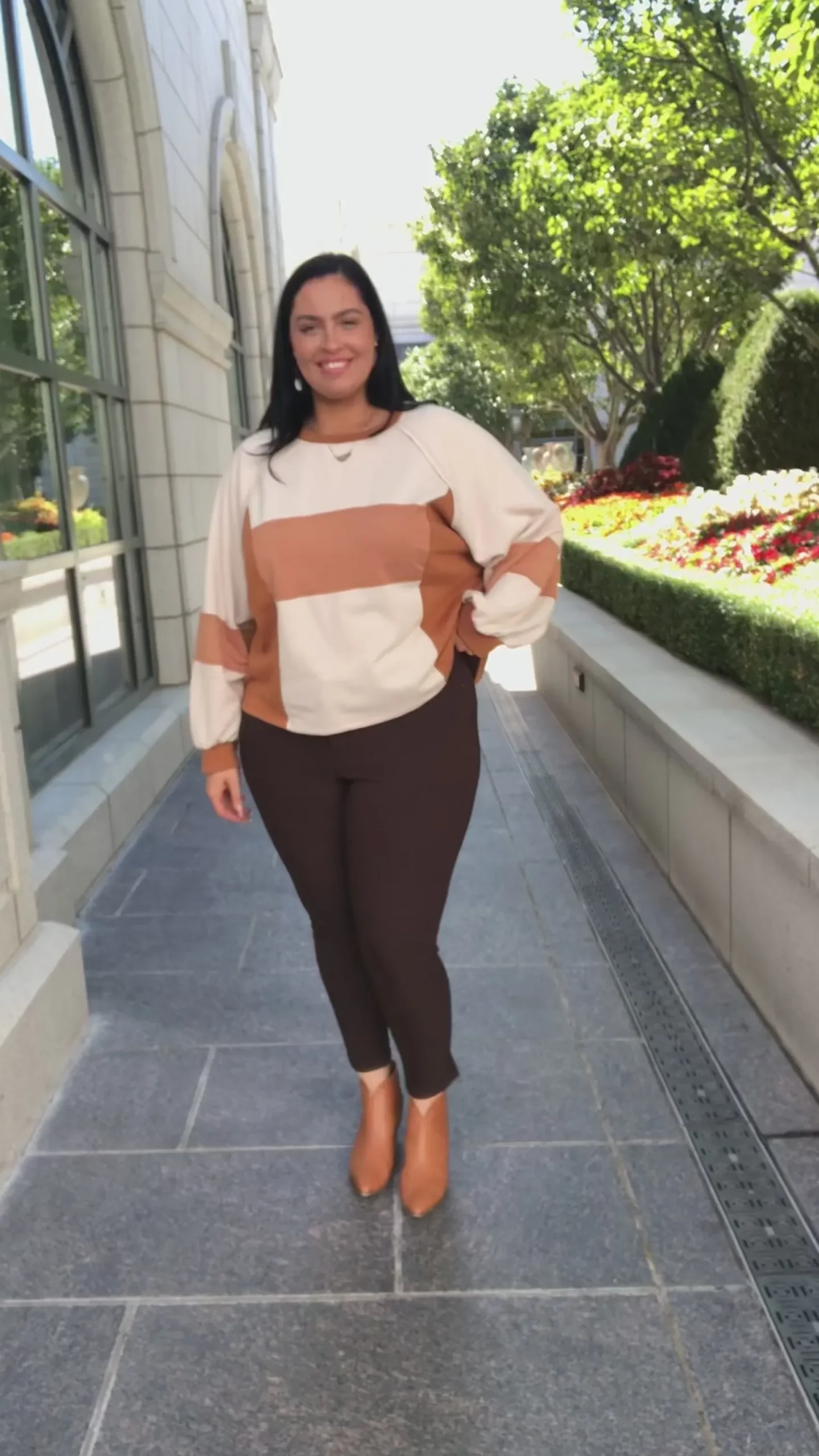 Status Quo Boxy Long Sleeve Top