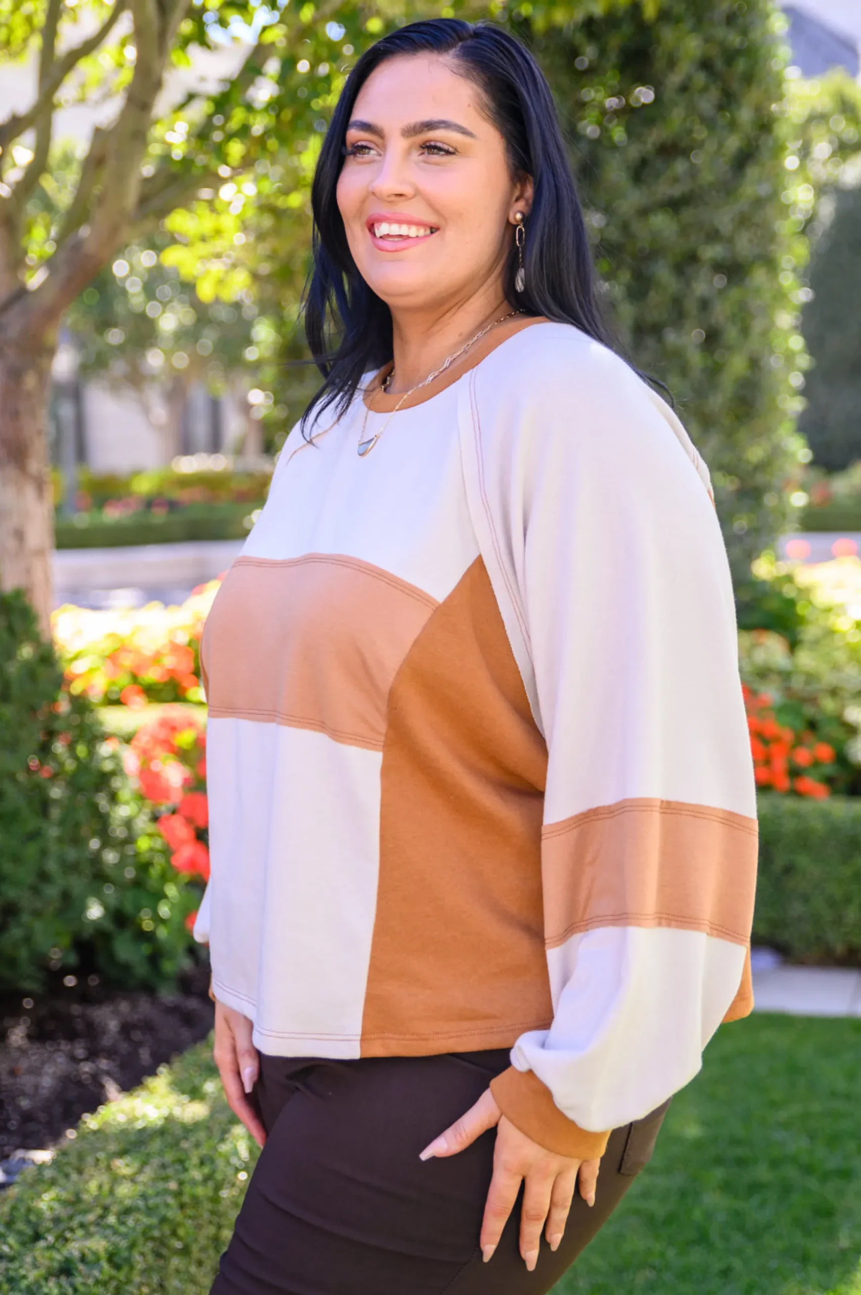 Status Quo Boxy Long Sleeve Top