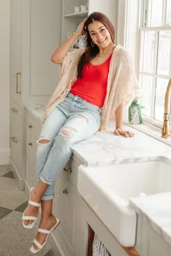 Super Light Destroyed Boyfriend Jeans by Judy Blue