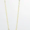 Sweet Bow Gold Necklace I-60 By Treasure Jewels