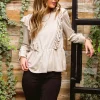 Sweet Confession Top In Seashell