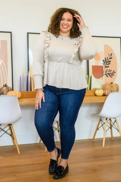 Sweet Confession Top In Seashell