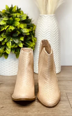 Tarim Bootie in Blush