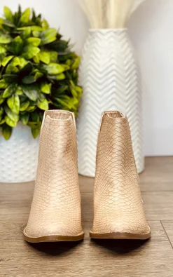 Tarim Bootie in Blush