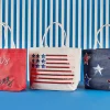 4th Of July Sparkle Totes by Mud Pie