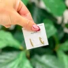 The Classic Mini Hoop Earrings - Gold