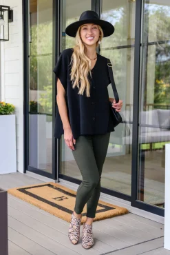 The Finale Top in Black