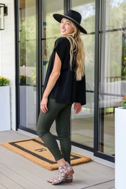 The Finale Top in Black