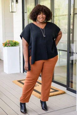 The Finale Top in Black