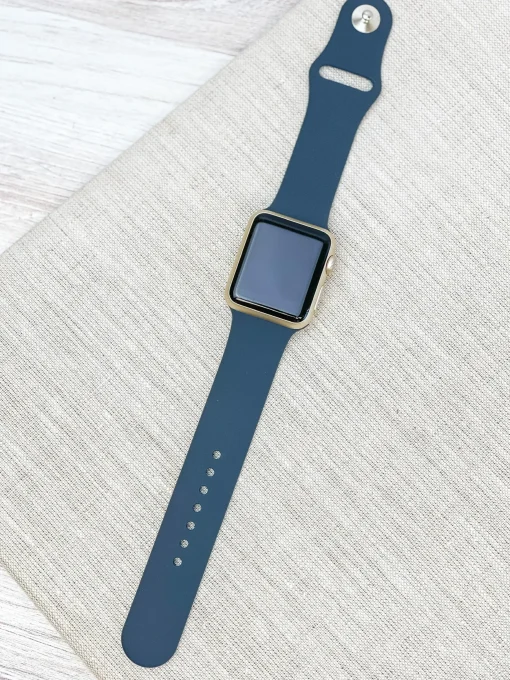 The Solid Silicone Smart Watch Band - S/M