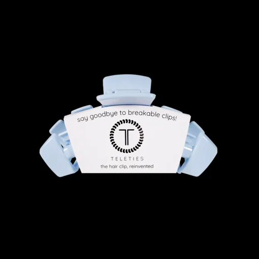 Tiny Teleties Claw Clip - Clear Skies