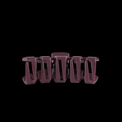 Tiny Teleties Claw Clip - Burgundy Bliss
