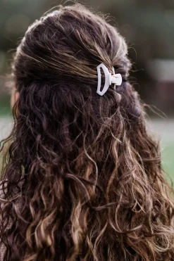 Tiny Teleties Open Claw Clip - Toasted