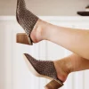 Walk With Me Woven Mules