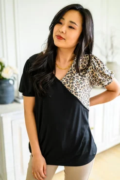 Wild Surprise V-Neck Top