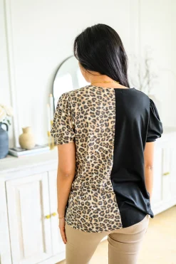 Wild Surprise V-Neck Top