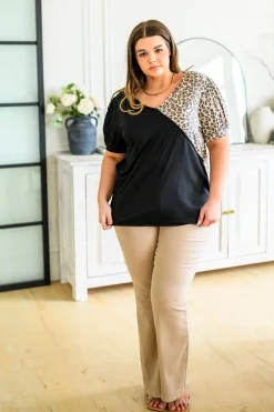 Wild Surprise V-Neck Top