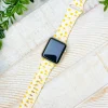 Yellow Chick Printed Silicone Smart Watch Band - One Size