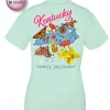 Youth Kentucky State Short Sleeve Tee by Simply Southern