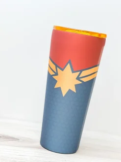 24 oz Stainless Steel Marvel Captain Marvel Tumbler by Corkcicle