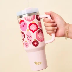 40 oz Take Me Everywhere Tumbler - Merry Ornaments