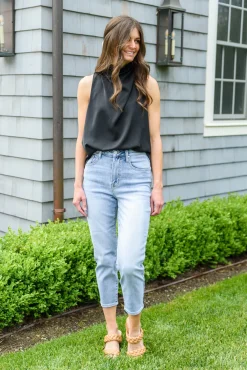 A-Game Mom Fit Jeans by Risen