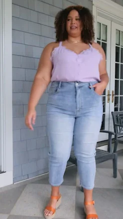 A-Game Mom Fit Jeans by Risen