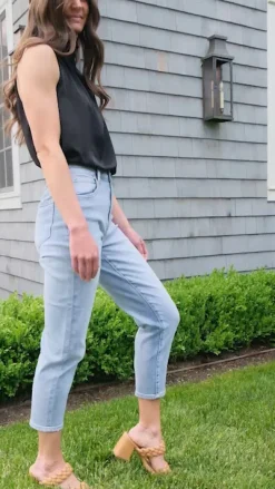 A-Game Mom Fit Jeans by Risen