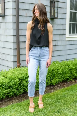 A-Game Mom Fit Jeans by Risen