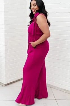 Almost Available Flared Jumpsuit