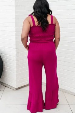 Almost Available Flared Jumpsuit