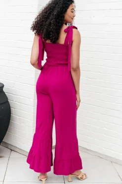 Almost Available Flared Jumpsuit