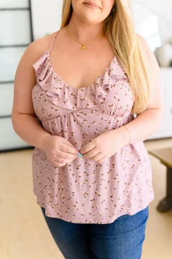 Always Eloquent Ruffled Camisole