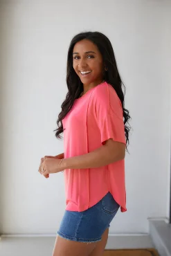 Always Mine Scoop Neck Top