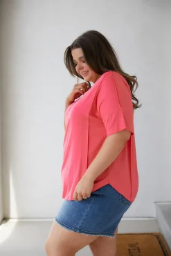 Always Mine Scoop Neck Top