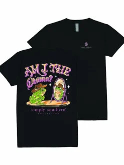 'Am I The Drama?' Short Sleeve Tee by Simply Southern