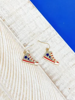 Americana Sneaker Dangle Earrings