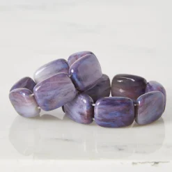 Amethyst Chicklet Cooling Bracelet