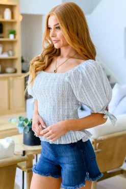 Anticipating More Smocked Blouse