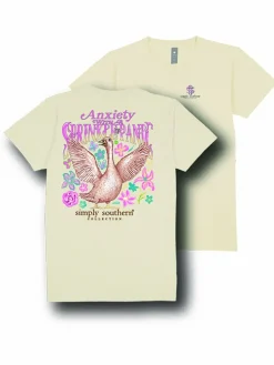 'Anxiety With A Sprinkle Of Panic' Short Sleeve Tee by Simply Southern