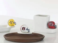 Auburn Football Helmet Mini by Nora Fleming