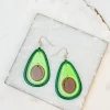 Avocado Dangle Earrings
