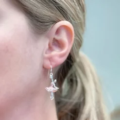 Ballerina Dangle Earrings