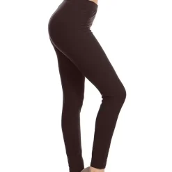 Basic Everyday Leggings - Brown