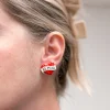 'Be Mine' Heart Stud Earrings