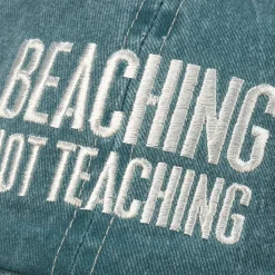 'Beaching Not Teaching' Baseball Cap