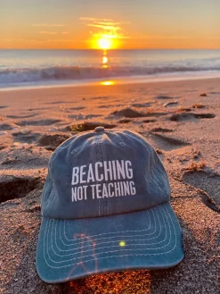 'Beaching Not Teaching' Baseball Cap