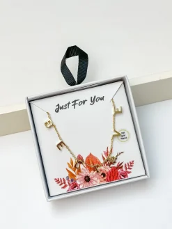 'Believe' Sentiment Chain Necklace - Gold