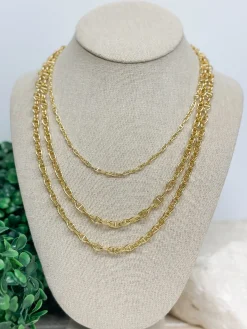 Bestie Best Necklace - Gold by B.B. Lila